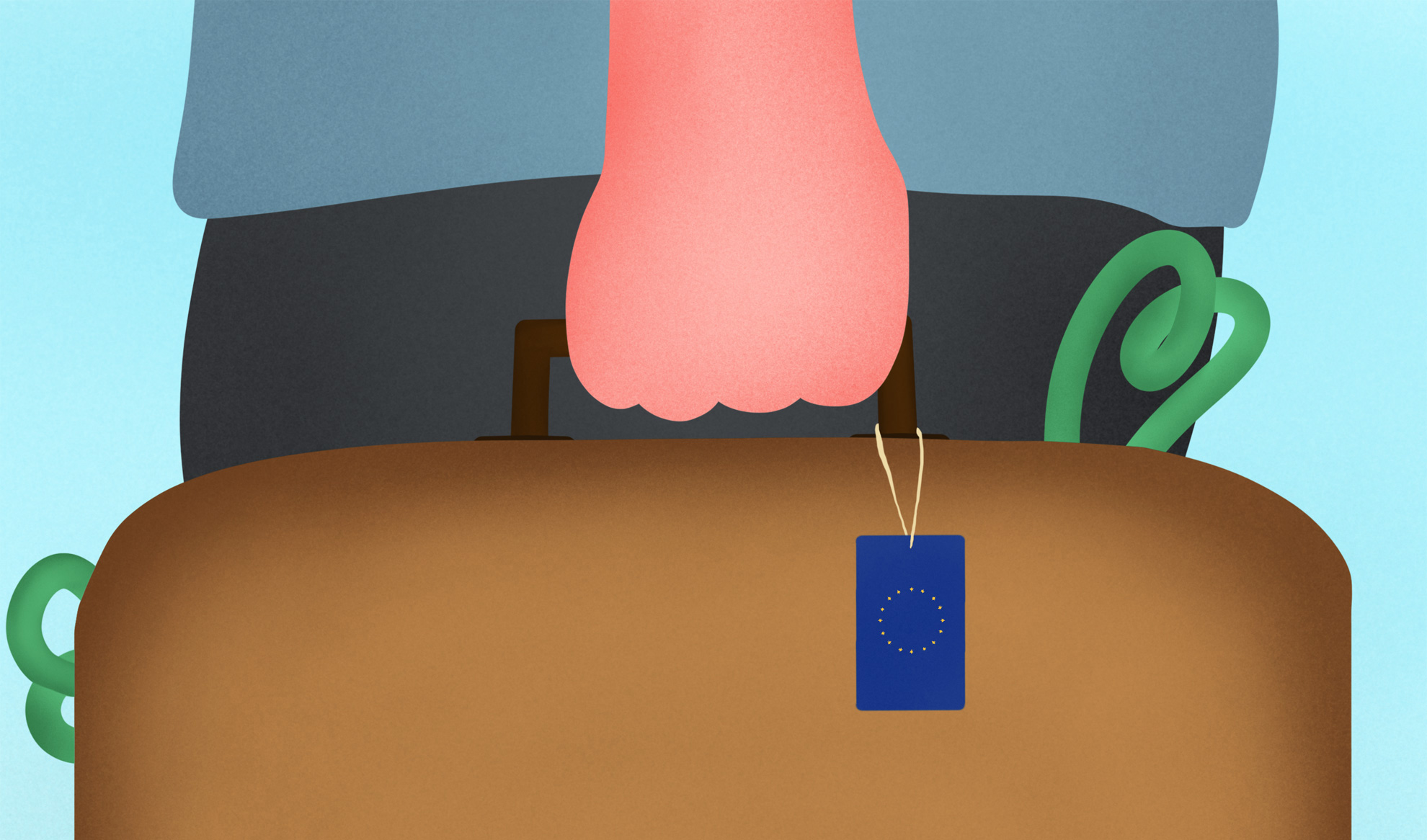 L'avventura europea di Greenrail secondo l'illustratore Burrnd